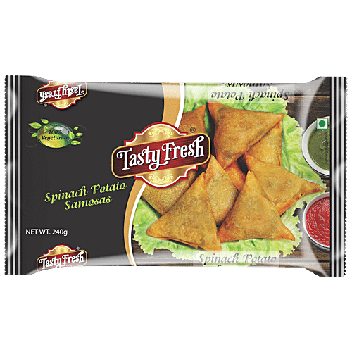 TASTY FRESH SPINACH POTATO SAMOSAS - SuperMarcheStore