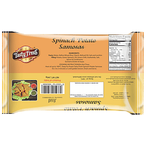 TASTY FRESH SPINACH POTATO SAMOSAS - SuperMarcheStore