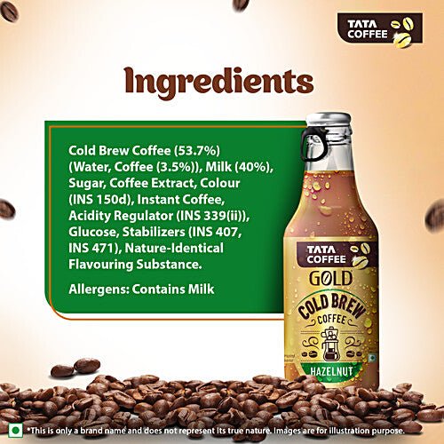 TATA COFFEE COLD BREW HAZELNUT 200 ML - SuperMarcheStore