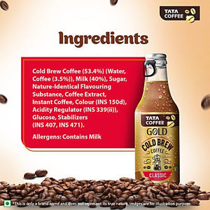 TATA COFFEE GOLD COLD BREW CLASSIC 200 ML - SuperMarcheStore