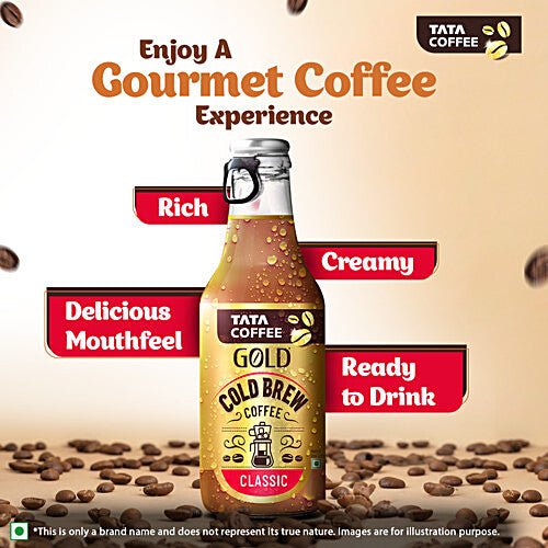 TATA COFFEE GOLD COLD BREW CLASSIC 200 ML - SuperMarcheStore