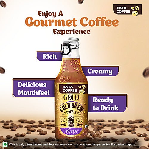 TATA COFFEE GOLD COLD BREW MOCHA 200 ML - SuperMarcheStore