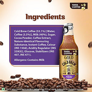 TATA COFFEE GOLD COLD BREW MOCHA 200 ML - SuperMarcheStore