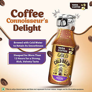 TATA COFFEE GOLD COLD BREW MOCHA 200 ML - SuperMarcheStore