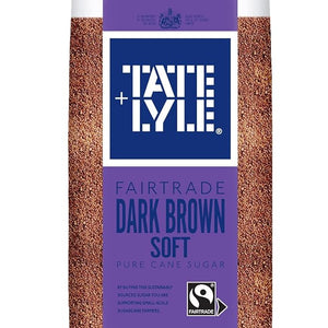 TATE&LYLE DARK BROWN SOFT SUGAR PP 500G - SuperMarcheStore