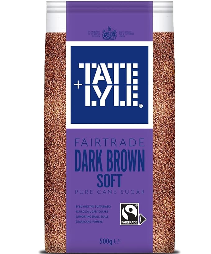TATE&LYLE DARK BROWN SOFT SUGAR PP 500G - SuperMarcheStore