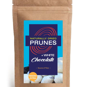 TBC WHITE CHOCOLATE PRUNES - SuperMarcheStore