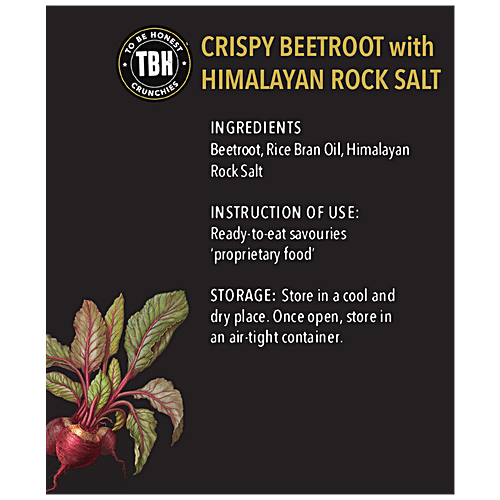 TBH CRISPY BEETROOT WITH HIMALAYAN ROCK SALT - SuperMarcheStore