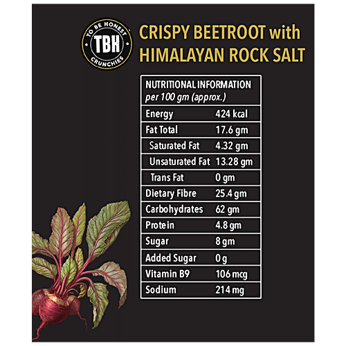 TBH CRISPY BEETROOT WITH HIMALAYAN ROCK SALT - SuperMarcheStore