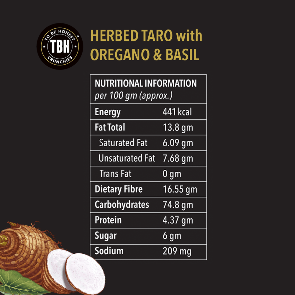 TBH HERBED TARO WITH OREGANO & BASIL 35 GM - SuperMarcheStore