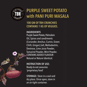 TBH PURPLE SWEET POTATO WITH PANI PURI 35G - SuperMarcheStore
