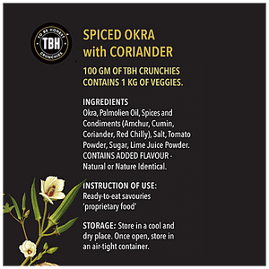 TBH SPICED OKRA CHIPS 70G - SuperMarcheStore