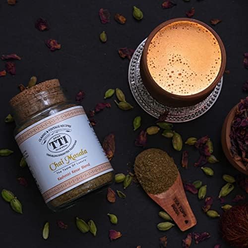 TEA TOPS INDIA CHAI MASALA KASHMIRI KESAR BLEND 75 GM - SuperMarcheStore