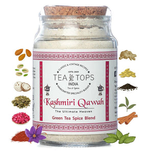 TEA TOPS INDIA KASHMIRI QAWAH 75 GM - SuperMarcheStore