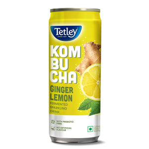 TETLEY KOMBUCHA GINGER LEMON - SuperMarcheStore