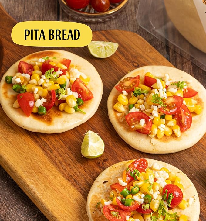 THE BREAD CRAFT PITA BREAD PACK OF 4 210 GM - SuperMarcheStore