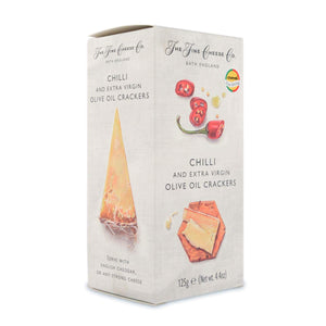 THE FINE CHEESE CO CHILLI OIL CRACKERS 125G - SuperMarcheStore