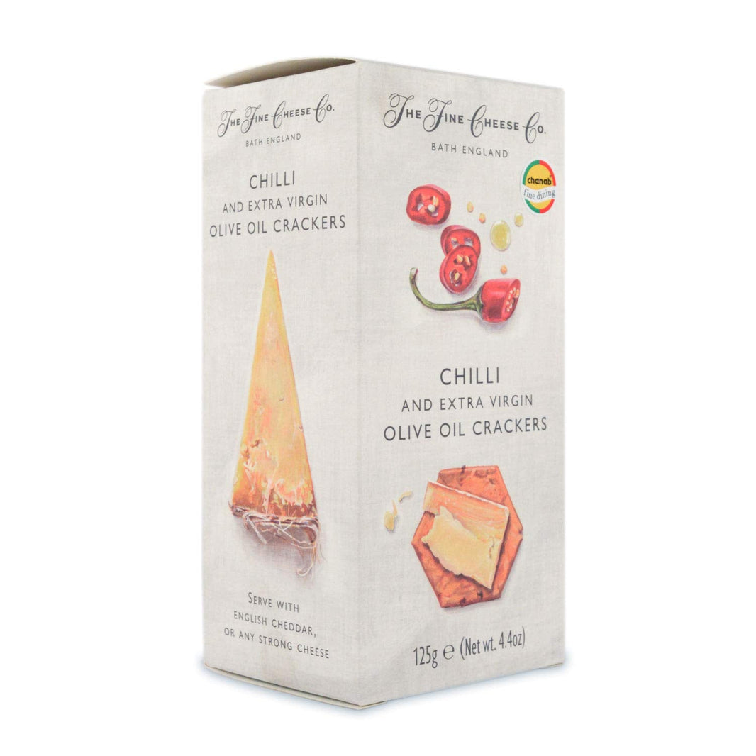 THE FINE CHEESE CO CHILLI OIL CRACKERS 125G - SuperMarcheStore