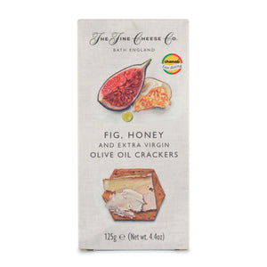 THE FINE CHEESE CO FIG HONEY OIL CRACKERS 125G - SuperMarcheStore