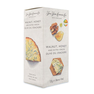 THE FINE CHEESE CO WALNUT HONEY CRACKERS 125G - SuperMarcheStore