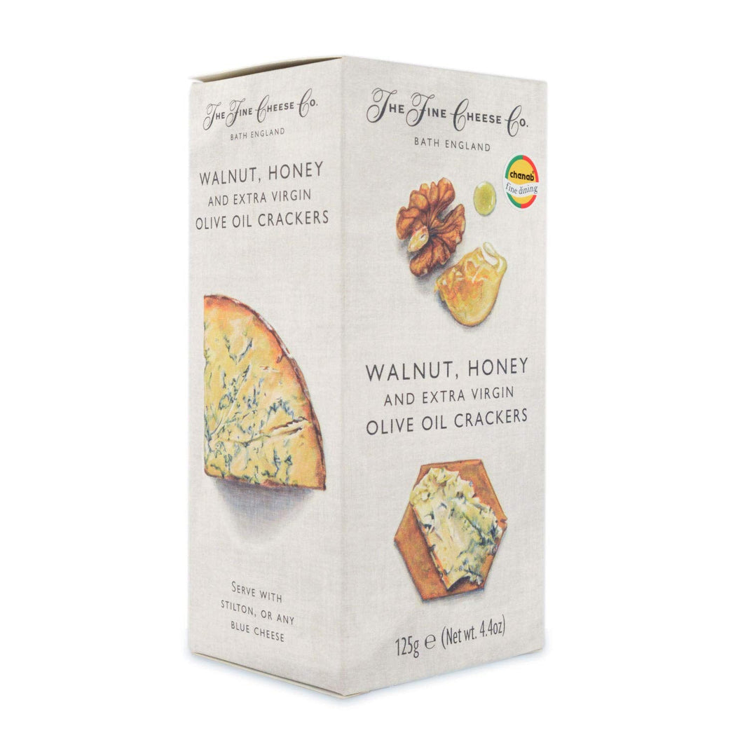 THE FINE CHEESE CO WALNUT HONEY CRACKERS 125G - SuperMarcheStore