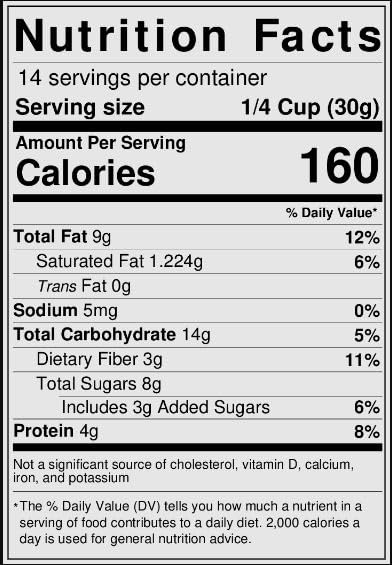 THE NIBBLE BOX AMARNTH AMR GRNL JAR 400G - SuperMarcheStore