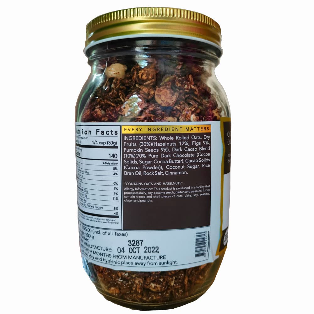 THE NIBBLE BOX CHOCO HAZELNUT JR 500g - SuperMarcheStore