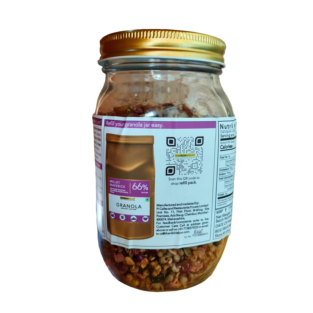 THE NIBBLE BOX MILET MVRCK GRNL JAR 250G - SuperMarcheStore