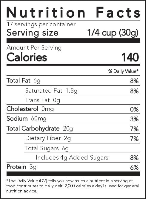 THE NIBBLE BOX PEANUT BUTTER AND BERRIES GRNL JAR 500 GM - SuperMarcheStore