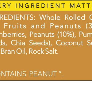THE NIBBLE BOX PEANUT BUTTER AND BERRIES GRNL JAR 500 GM - SuperMarcheStore
