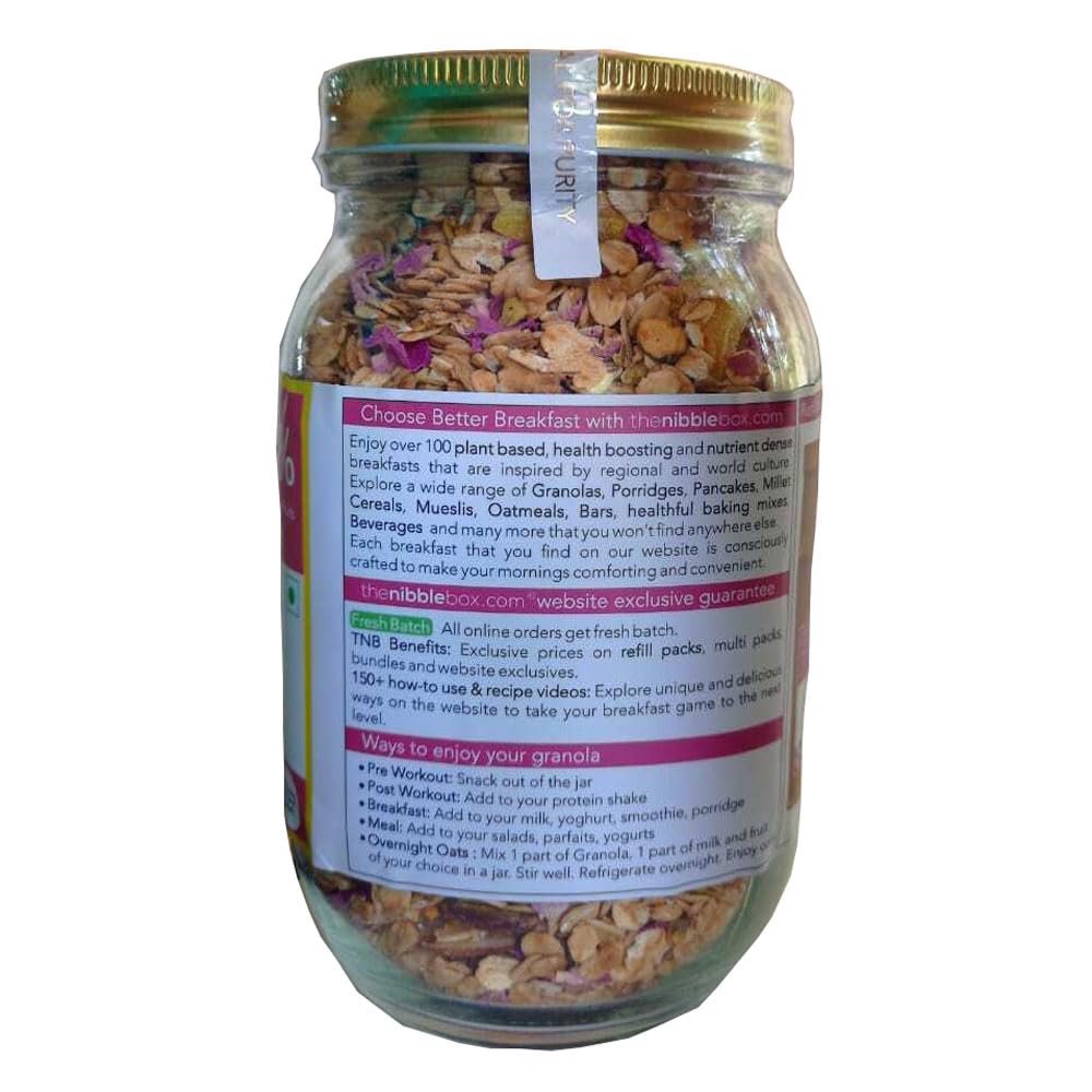 THE NIBBLE BOX PINK CITY GRANOL JAR 500G - SuperMarcheStore