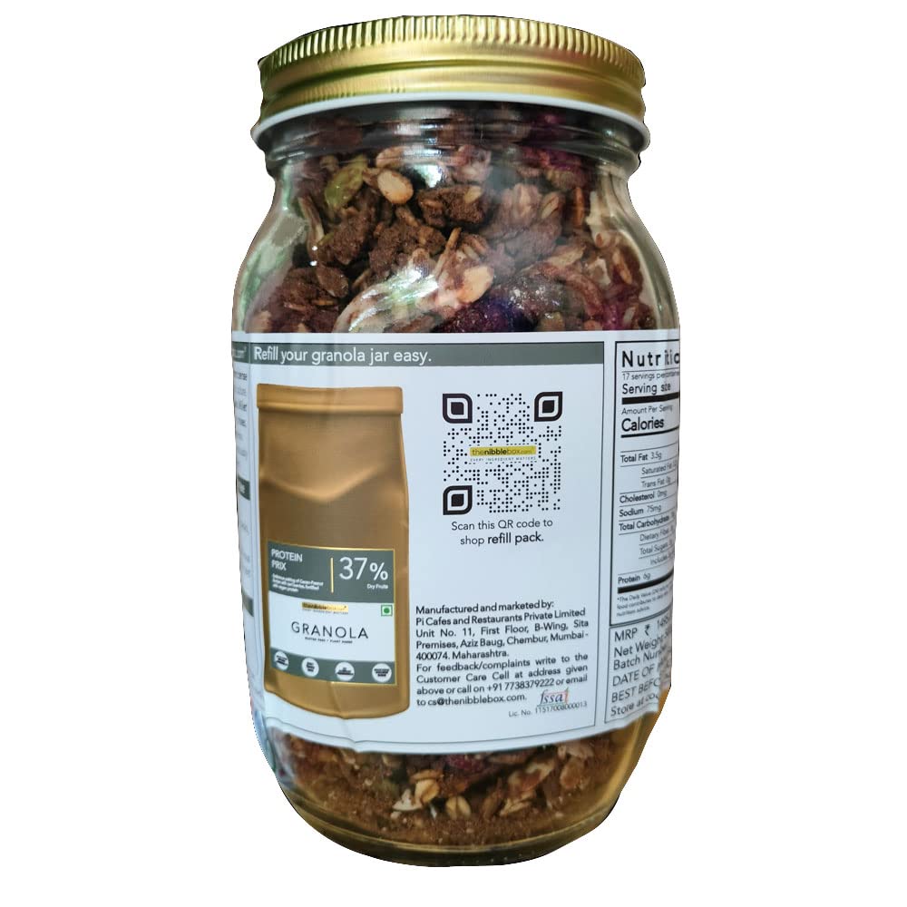 THE NIBBLE BOX PROTEIN PRX GRNL JAR 500G - SuperMarcheStore
