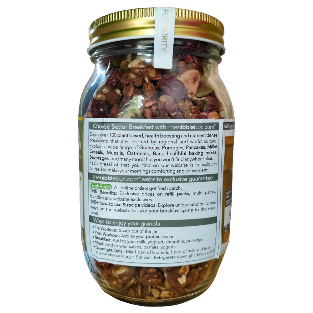 THE NIBBLE BOX PROTEIN PRX GRNL JAR 500G - SuperMarcheStore