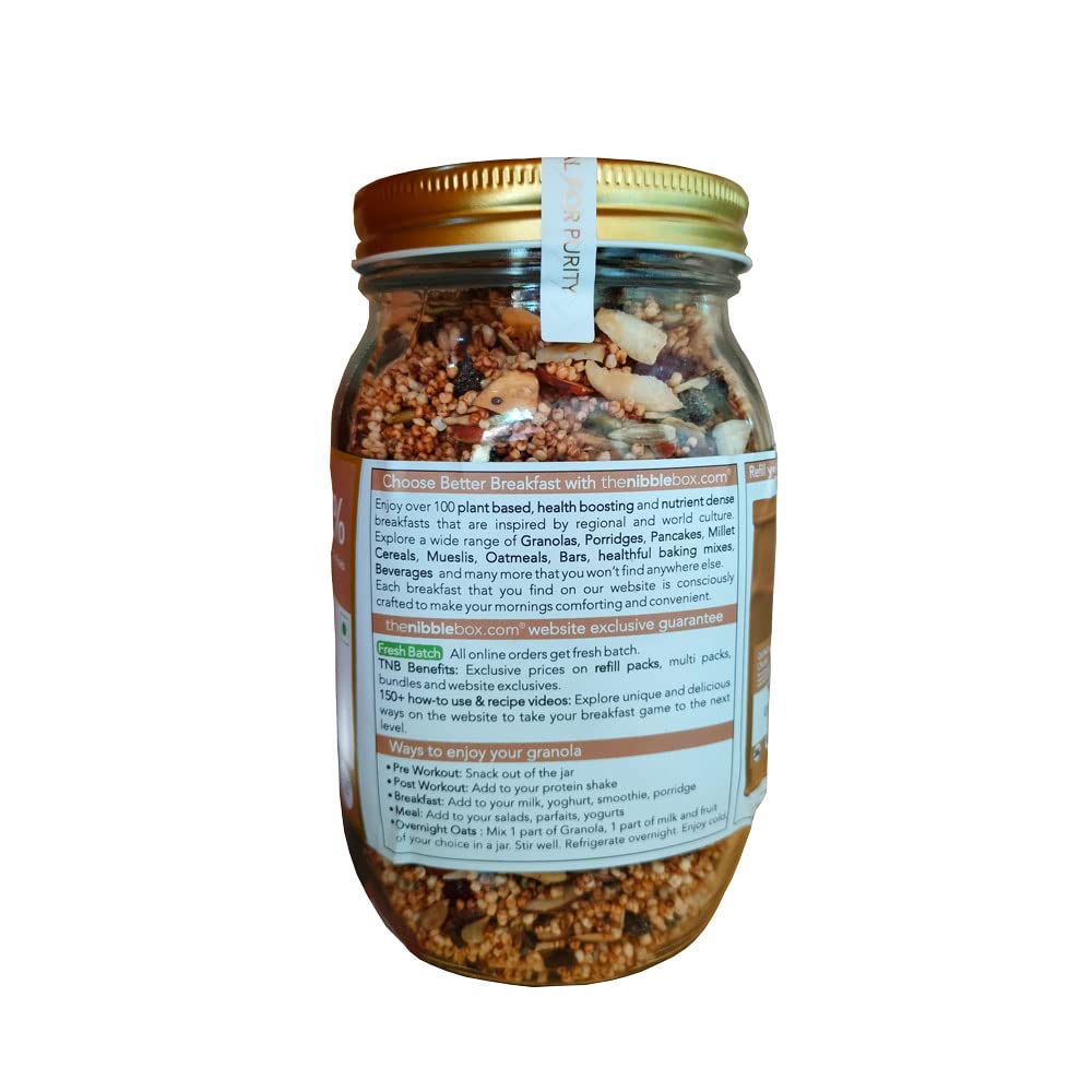 THE NIBBLE BOX QUINOA CRSE GRNL JAR 350G - SuperMarcheStore