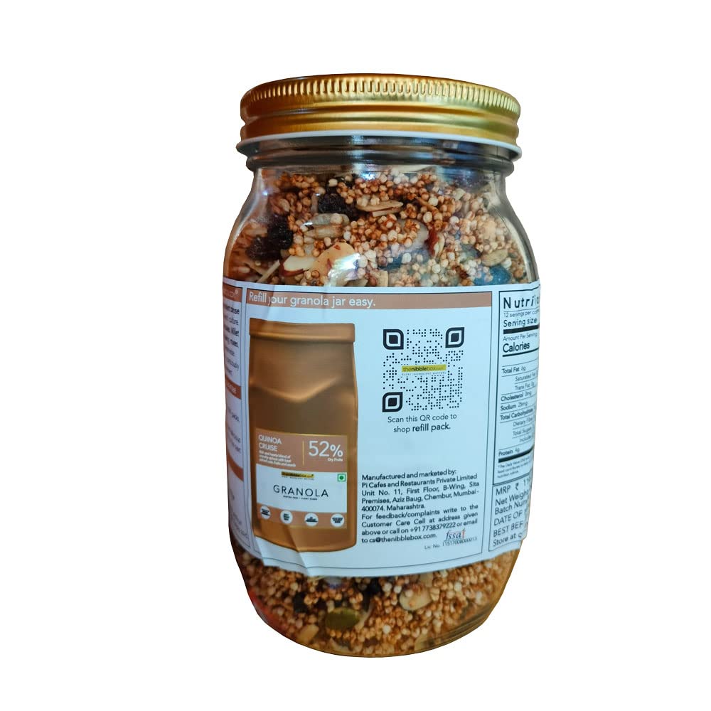 THE NIBBLE BOX QUINOA CRSE GRNL JAR 350G - SuperMarcheStore