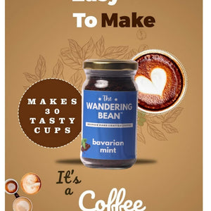 THE WANDERING BEAN BAVARIAN MINT COFFEE 60 GM - SuperMarcheStore