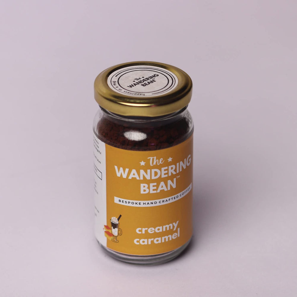 THE WANDERING BEAN CREAMY CARAMEL COFFEE 60 GM - SuperMarcheStore