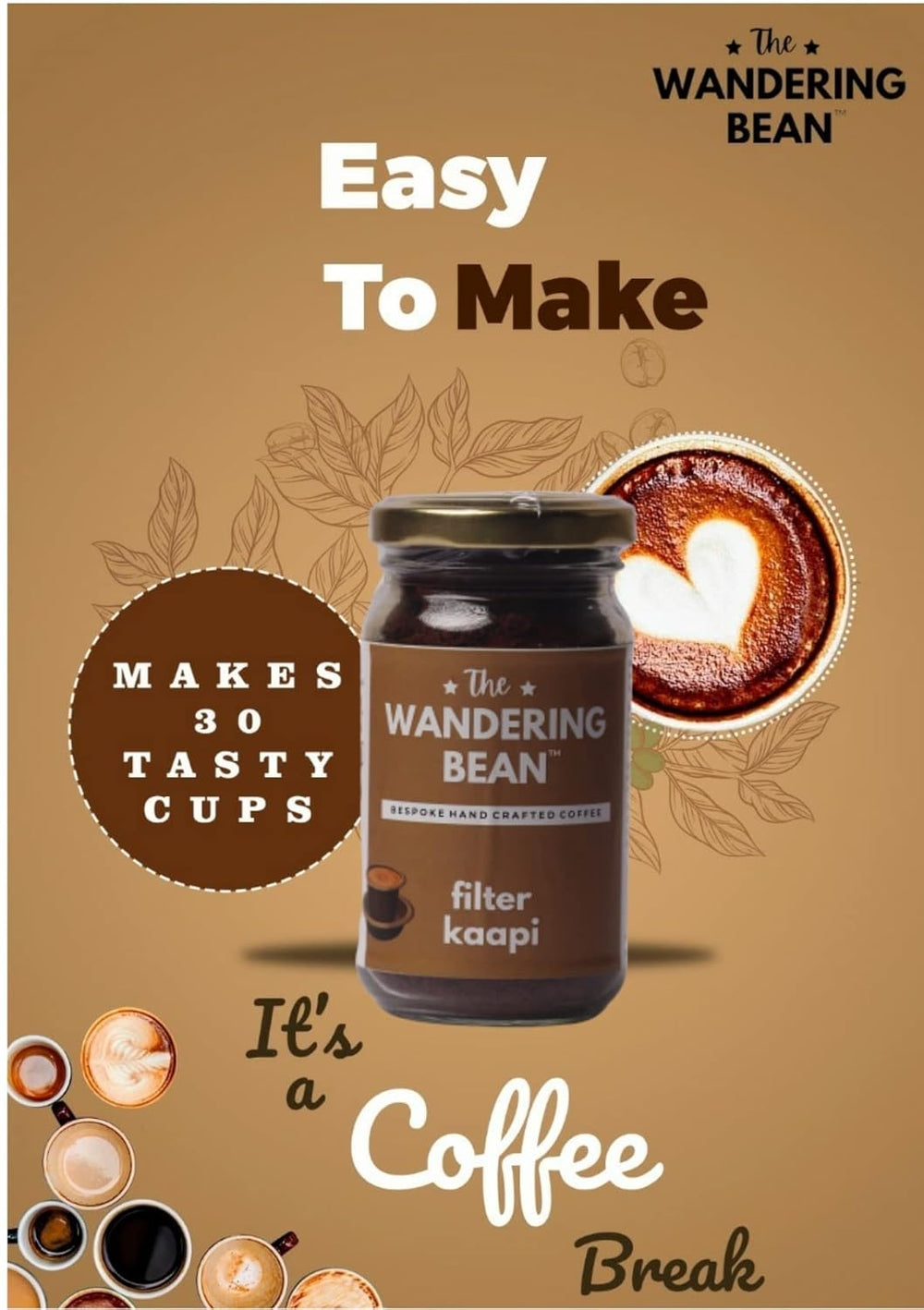 THE WANDERING BEAN FILTER KAAPI - SuperMarcheStore