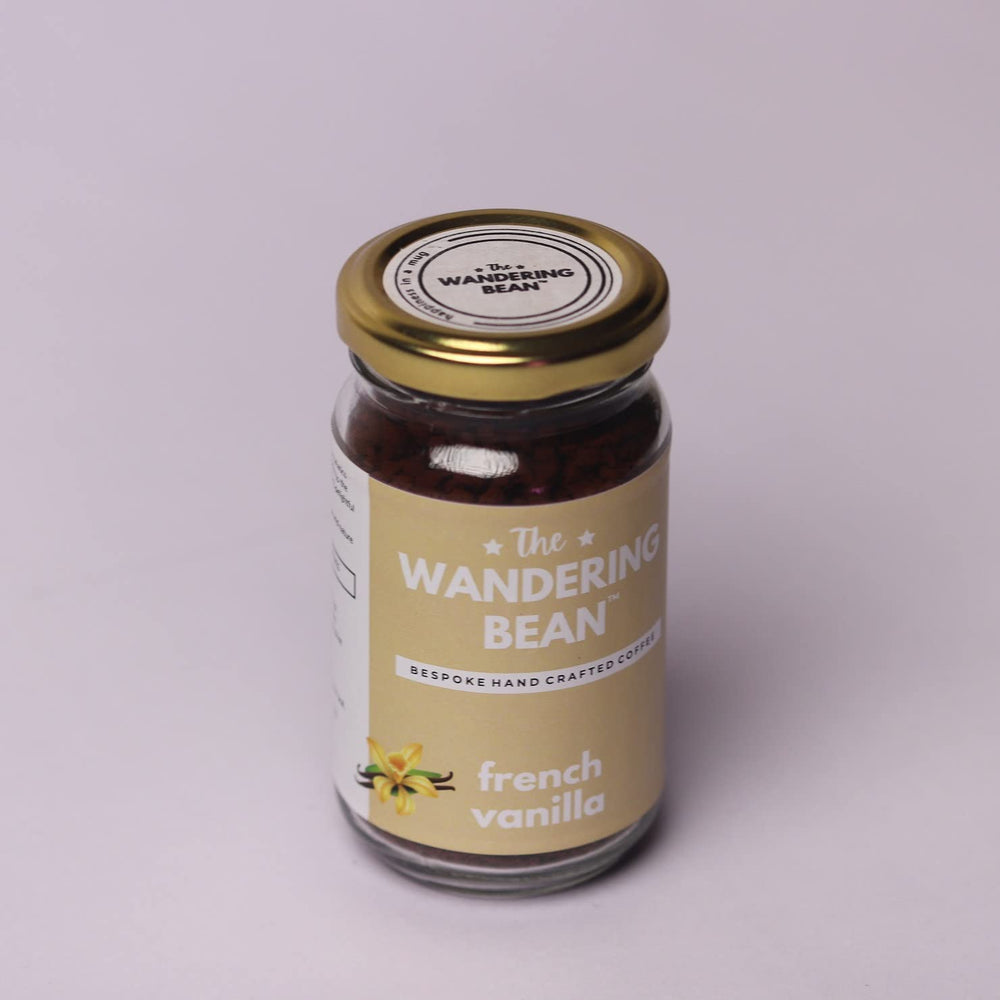 THE WANDERING BEAN FRENCH VANILLA COFFEE 60 GM - SuperMarcheStore