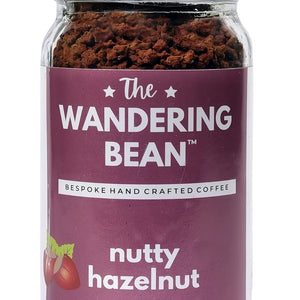 THE WANDERING BEAN NUTTY HAZELNUT COFFEE 60 GM - SuperMarcheStore