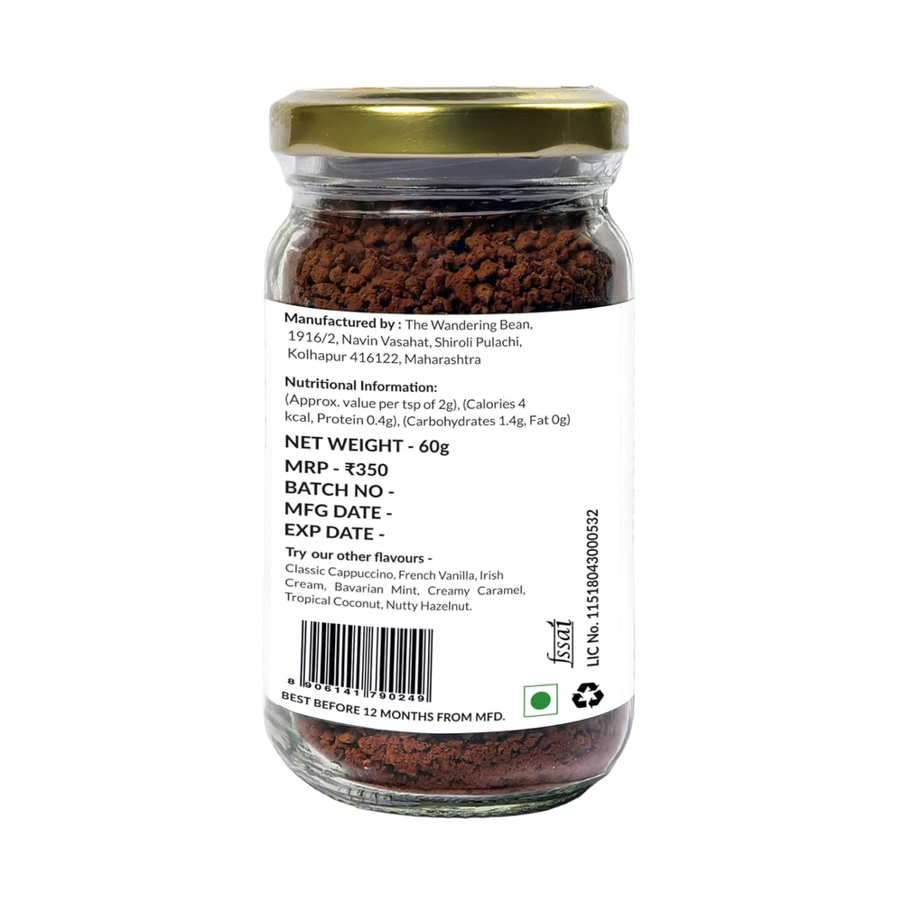 THE WANDERING BEAN VIRGIN WHISKEY COFFEE 60 GM - SuperMarcheStore