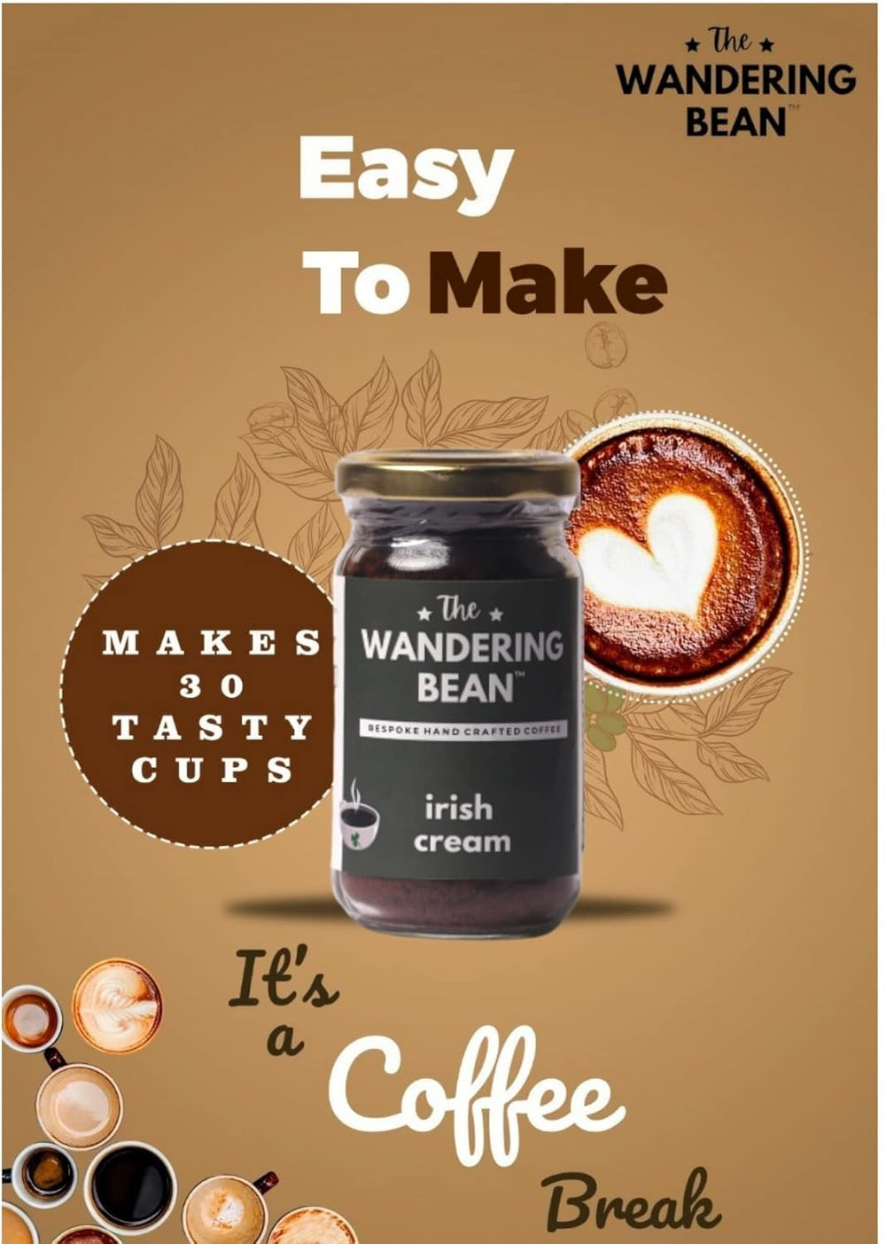 THE WANDERING BEANS IRISH CREAM - SuperMarcheStore