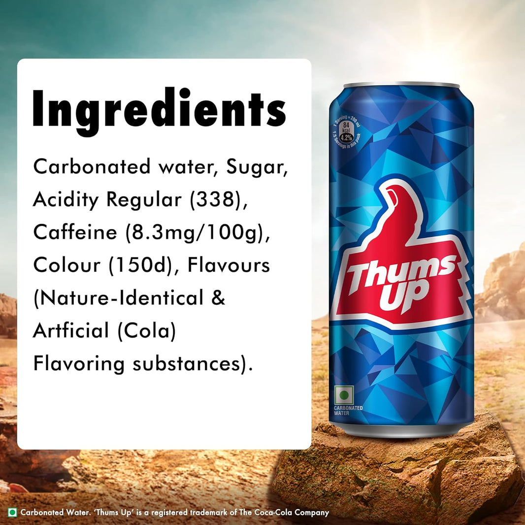 THUMPS UP CAN, 300ML - SuperMarcheStore