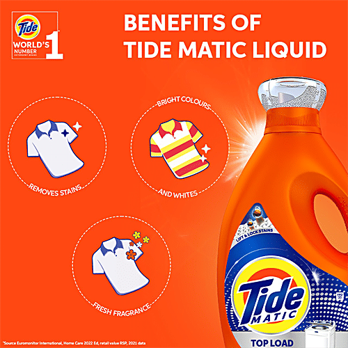 TIDE MATIC FRONT LOAD 850ML NEW - SuperMarcheStore