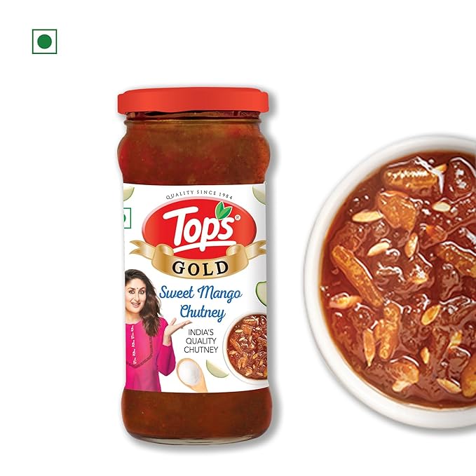 TOPS GOLD SWEET MANGO CHUTNEY 450 GM - SuperMarcheStore