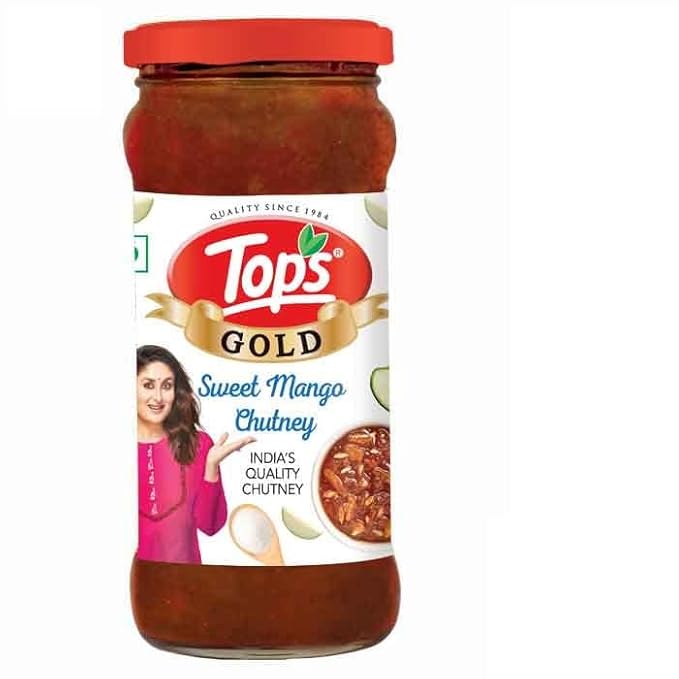 TOPS GOLD SWEET MANGO CHUTNEY 450 GM - SuperMarcheStore