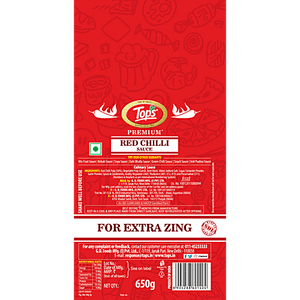 TOPS RED CHILLI SAUCE 650 GM - SuperMarcheStore