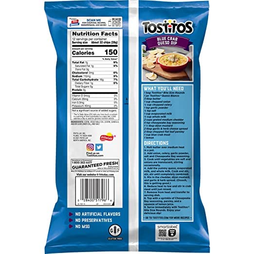 TOSTITOS SCOOP 283.5 GM - SuperMarcheStore