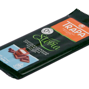 TRAPA STEVIA BAR CHOCOLATE - MILK 75G - SuperMarcheStore