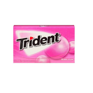 TRIDENT CHEWING GUM BUBBLE GUM - SuperMarcheStore
